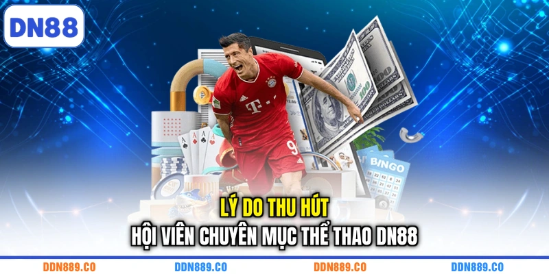 Lý do thu hút hội viên chuyên mục thể thao DN88